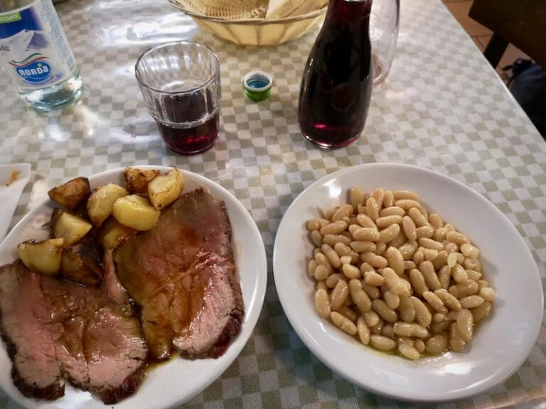 Dinner in Oltrarno Florence Traditional Trattoria