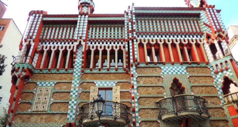 casa vicens in barcelona by gaudi