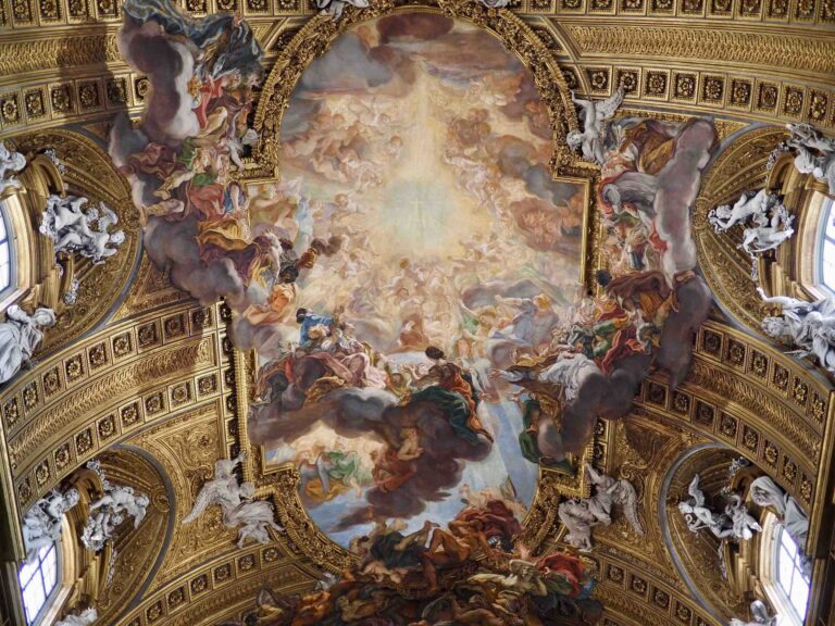 Fall of the Rebel Angels in the Gesu Rome