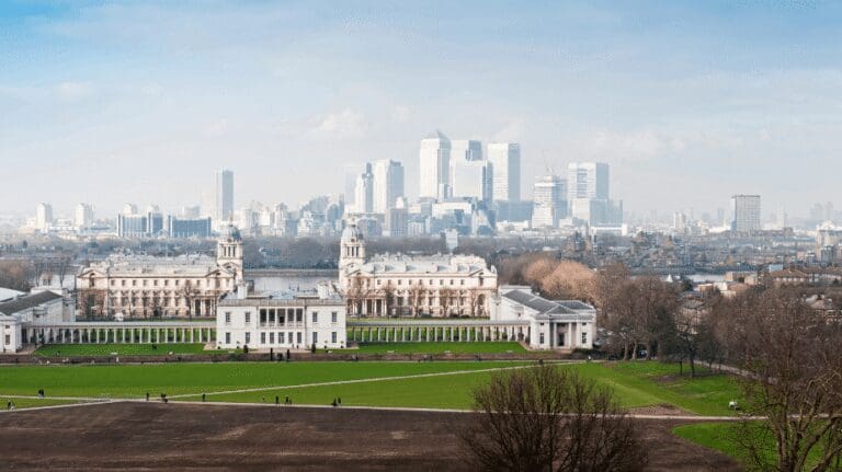 Greenwich Park in london