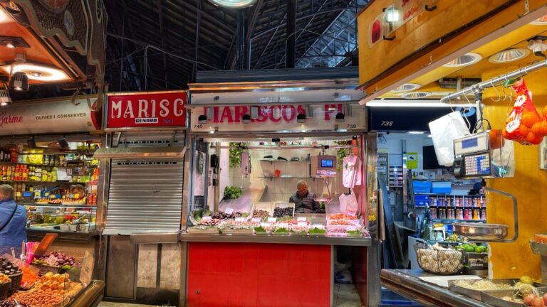 a tour of la boqueria market is a must when in barcelona
