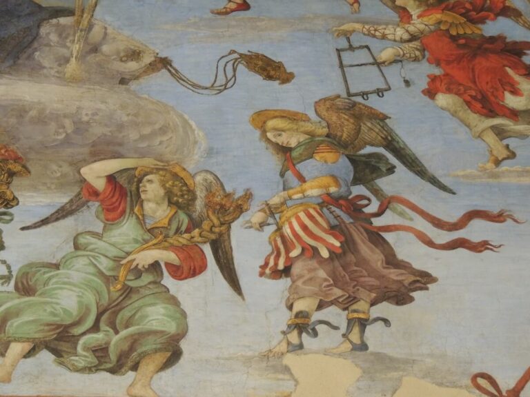 music making angels in the carafa chapel