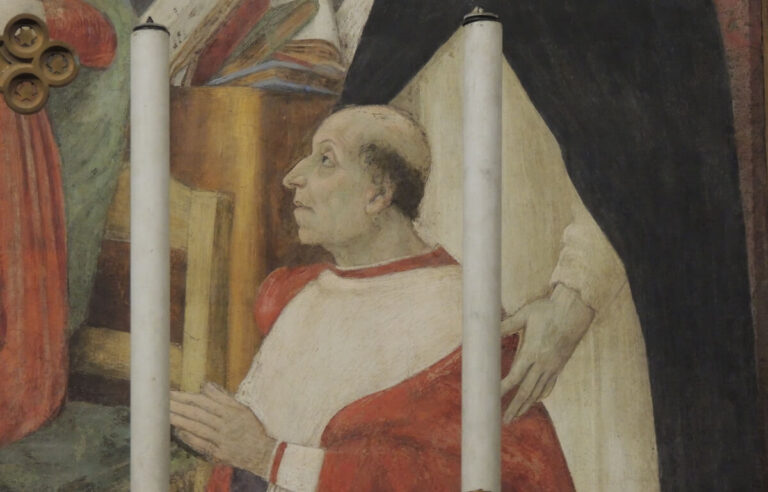 cardinal carafa in the carafa chapel