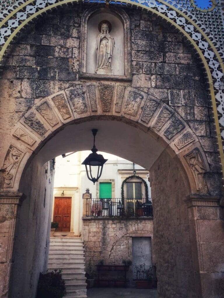 stunning architecture defines the historic center of locorotondo