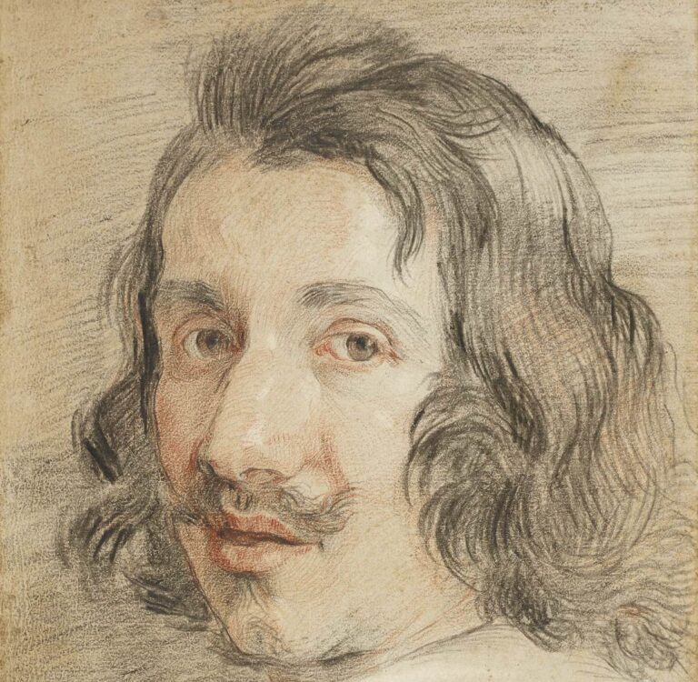 Gianlorenzo Bernini, Portrait of Luigi Bernini © Royal Collection Trust