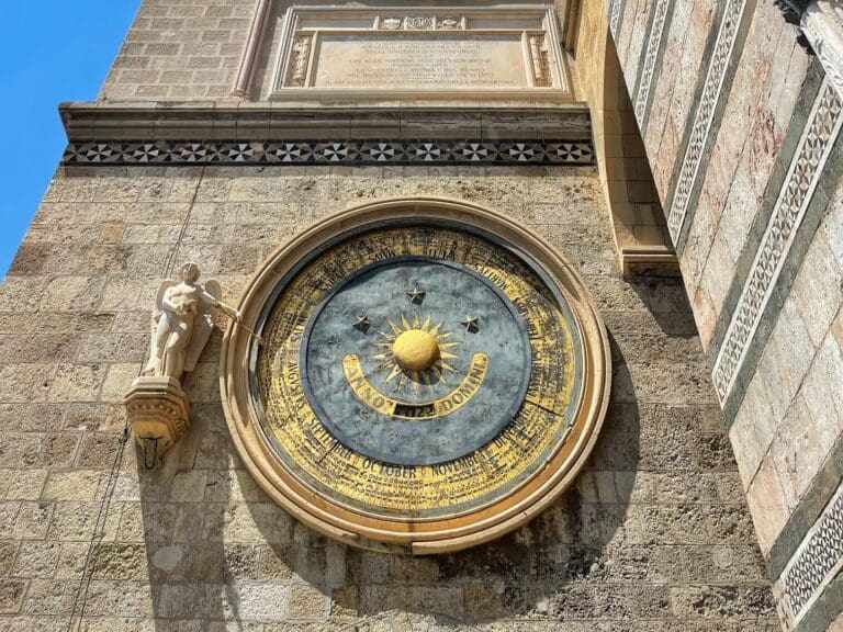 the famous clock in messina