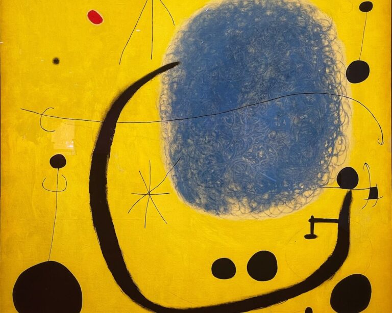 the gold of the azure miro barcelona