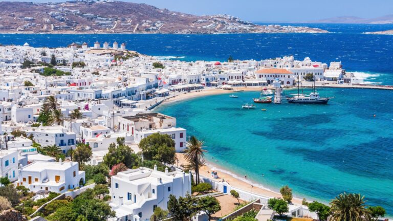 Mykonos Birds Eye View