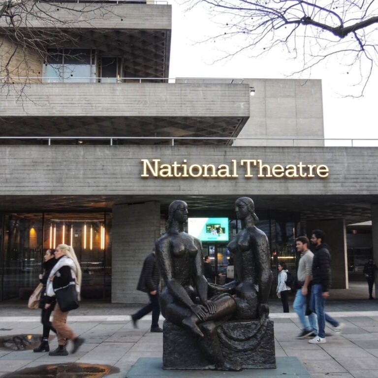 the national theater in london on the south bank