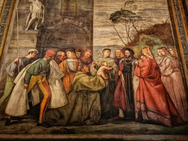 the scoletta in padua features early frescoes by titian