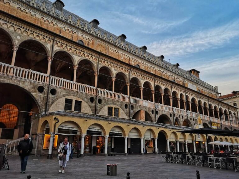 piazza dell'erbe in padova is home to one of europe's oldest markets