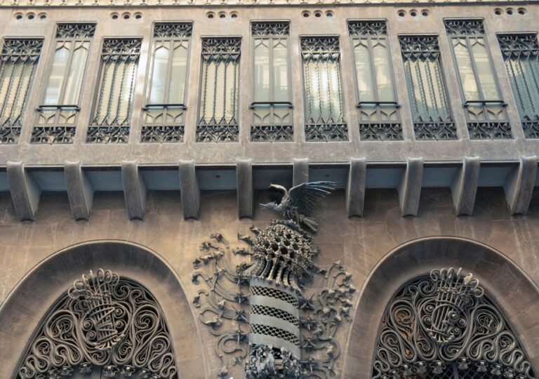 palau guell in barcelona by gaudi