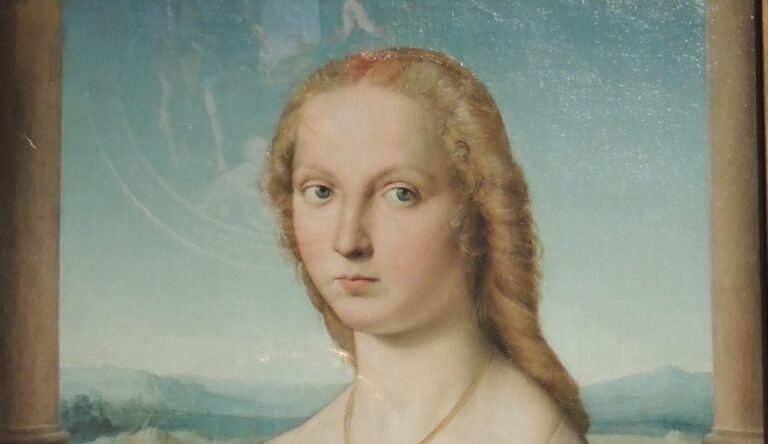 raphael woman with a unicorn borghese gallery