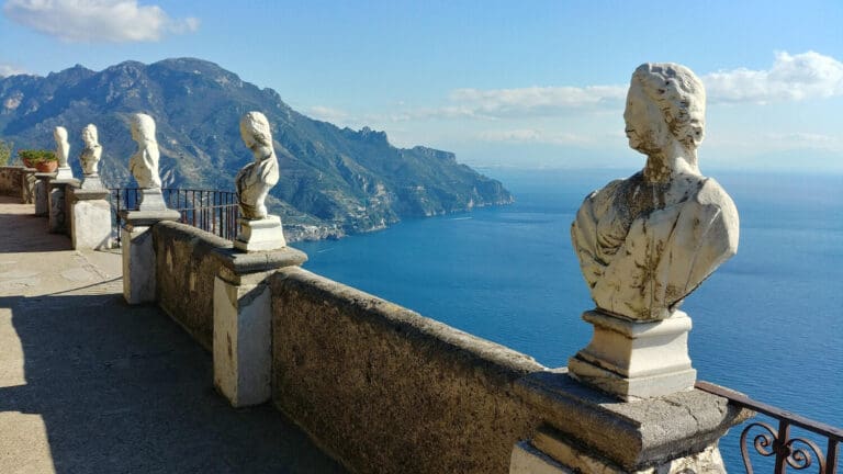 villa cimbrone in ravello on the amalfi coast