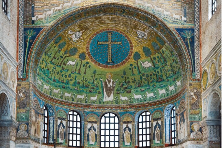 The Basilica of Sant’Apollinare in Classe in ravenna