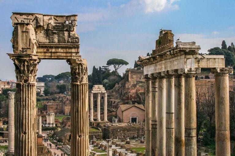 roman forum and palatine hill