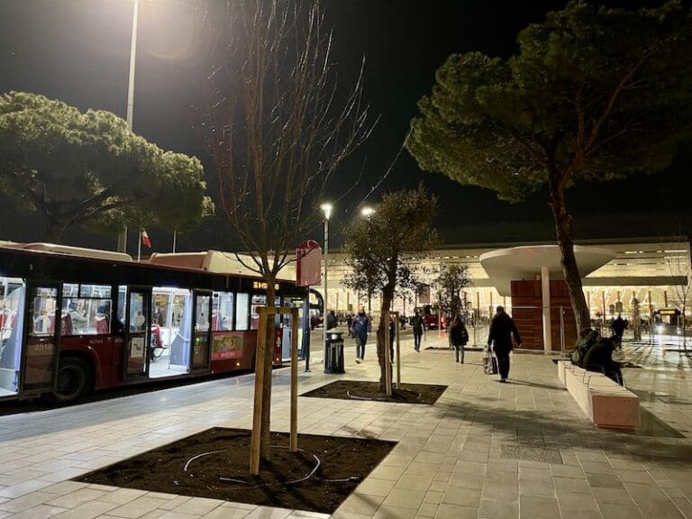 Restored Termini and Piazza Cinquecento