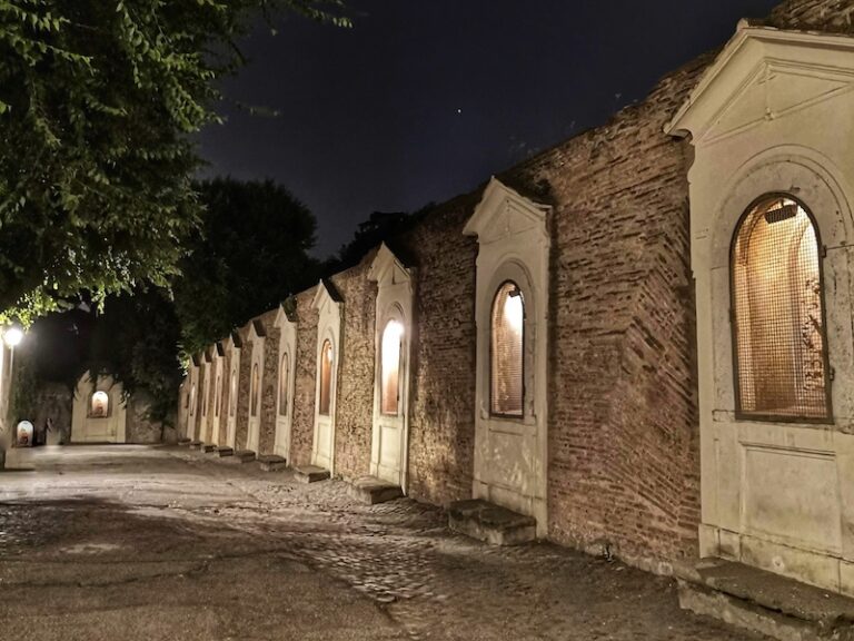 The Stations of the Cross at San Bonaventura al Palatino Rome
