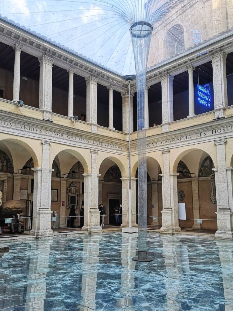 Santa Maria della Pace cloister in rome
