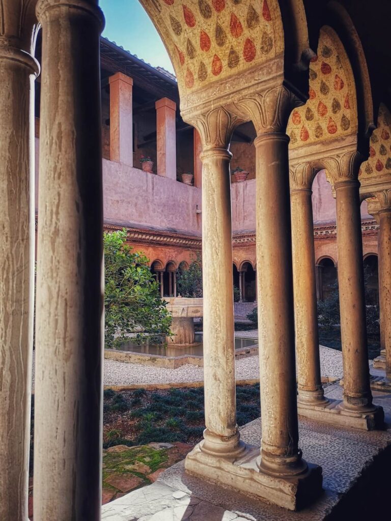 Santi Quattro Coronati cloister