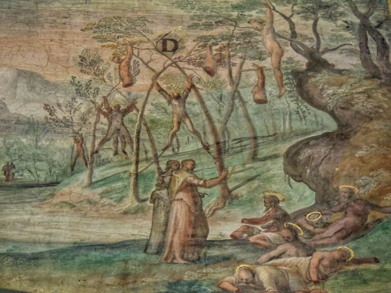 forest of limbs at santo stefano rotondo