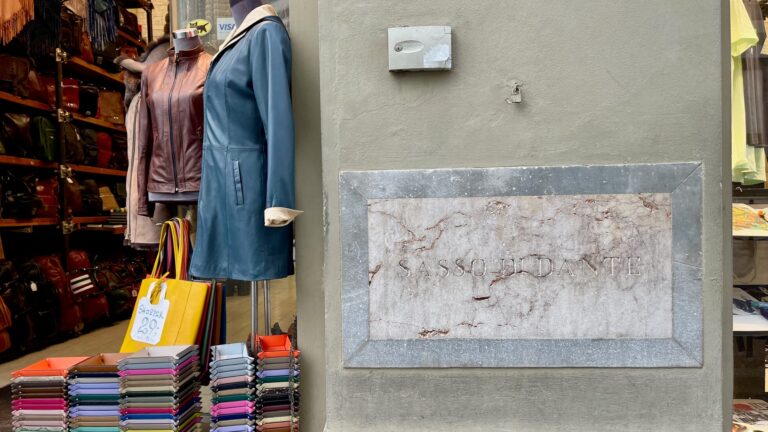 sasso di dante in florence