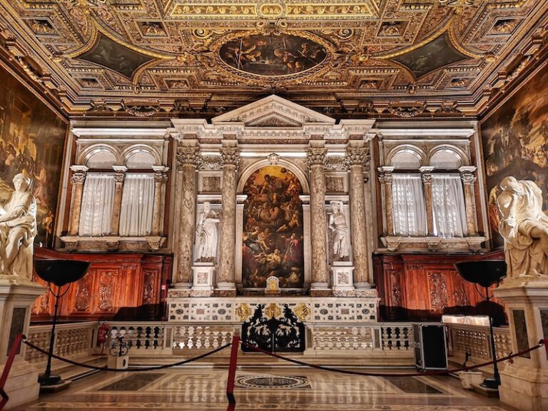 the magnificent scuola di san rocco is home to Tintoretto's magnum opus