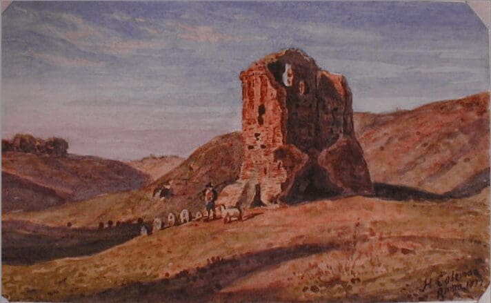 the devil's chair as it was in the 19th century