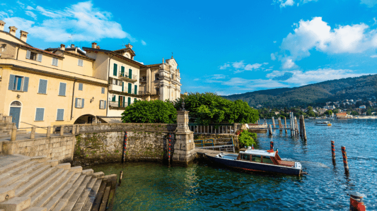 beautiful stresa on lago maggiore