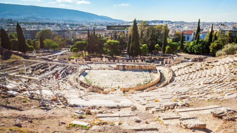 The Theatre of Dionysus in Athens