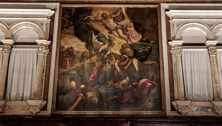 Tintoretto, The Resurrection, 1581 Scuola Grande di San Rocco, Venice
