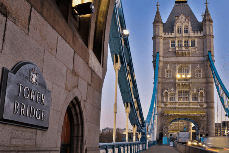 tower bridge in london