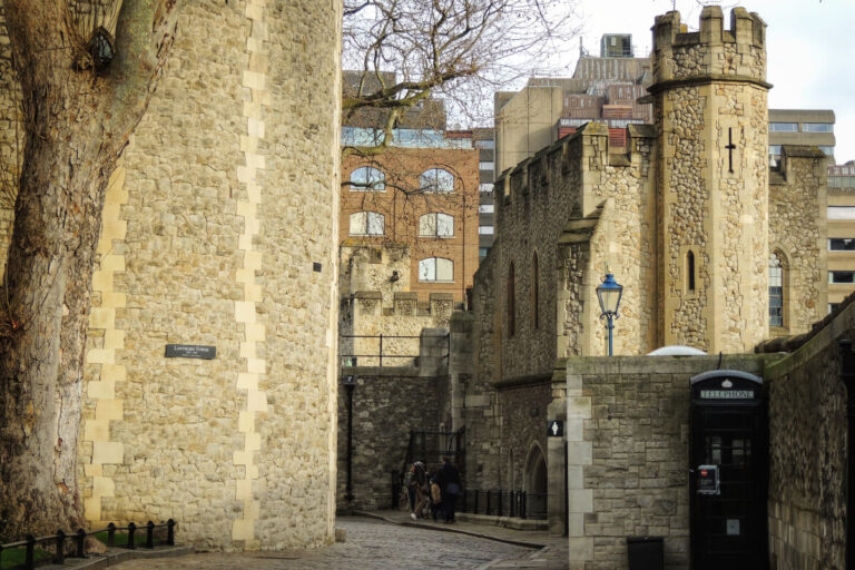 The Battlements The Tower of London
