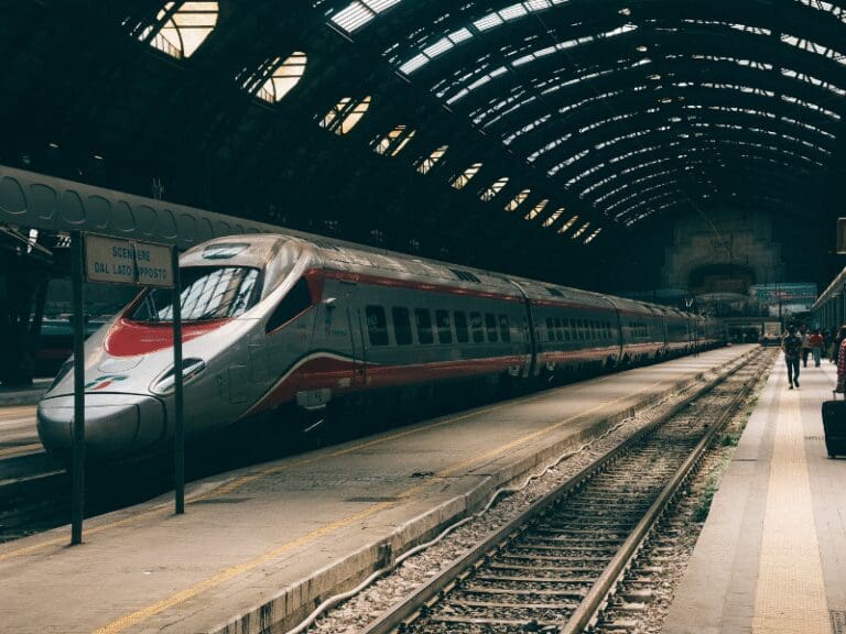 italy train station high speed