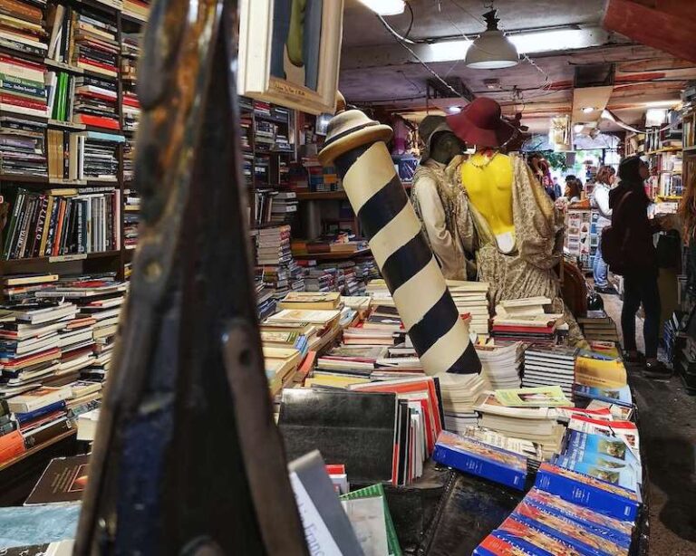 acqua alta is one of venice's most intriguing bookshops
