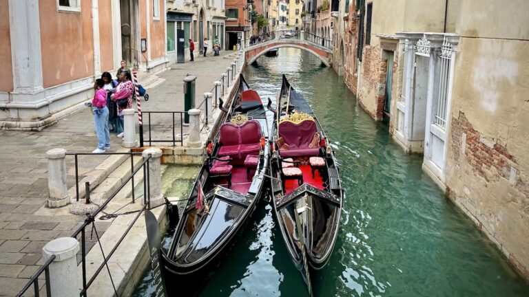 nothing is more romantic than a gondola ride|