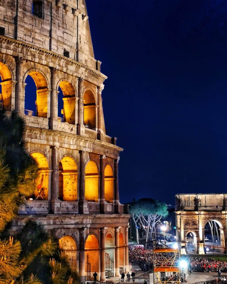 the via crucis ceremony is rome's most important easter tradition
