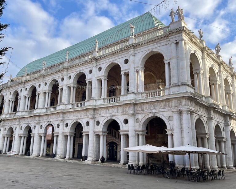 the palladian architecture of vicenza is superb