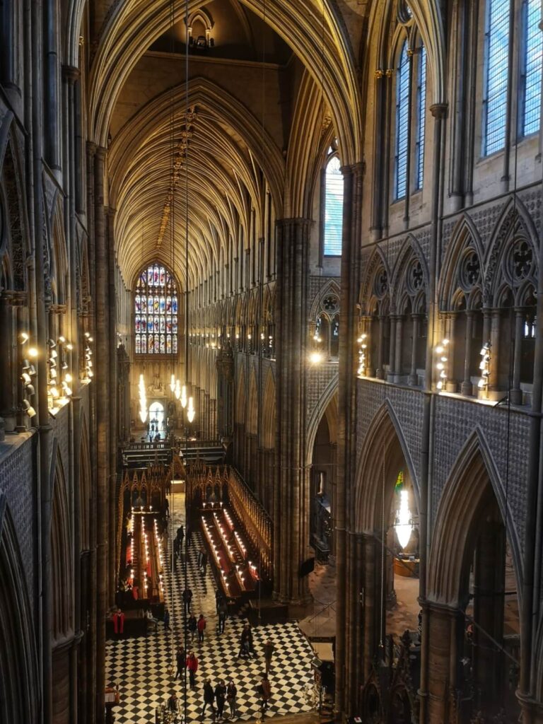 The Diamond Jubilee Galleries in westminster abbey