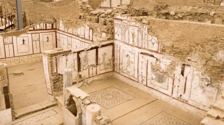 terrace houses at ephesus, giving window into the lives of the ancient elites