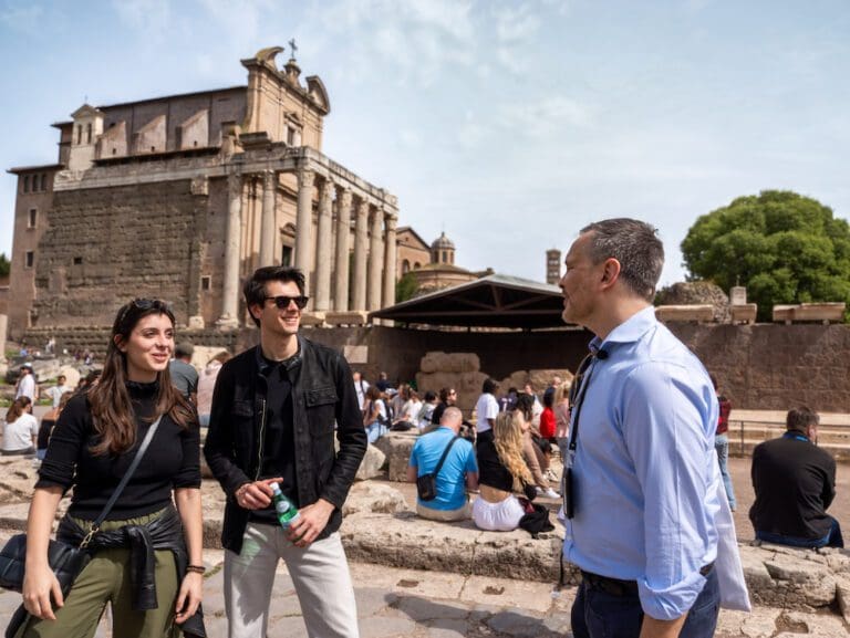 A Through Eternity led tour of the Roman forum