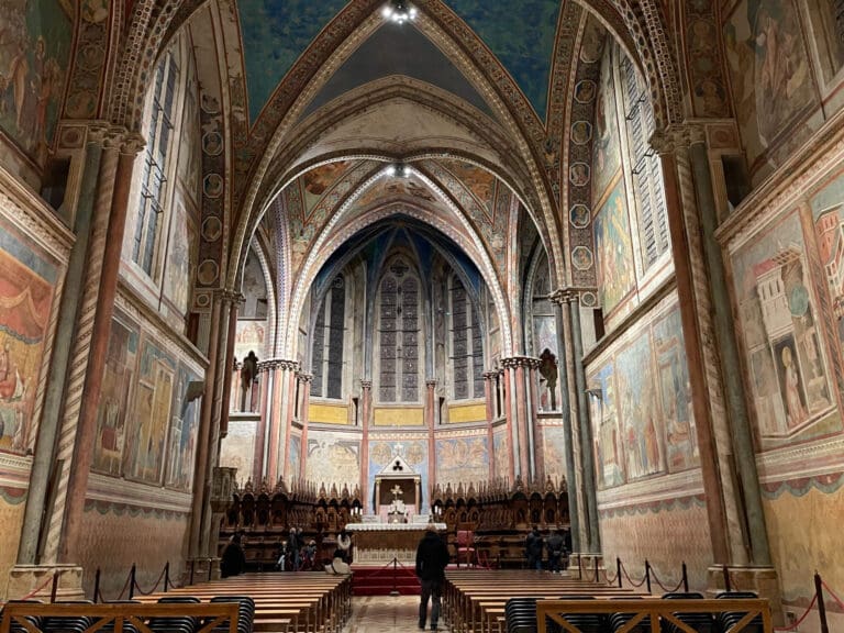 the upper church of assisi