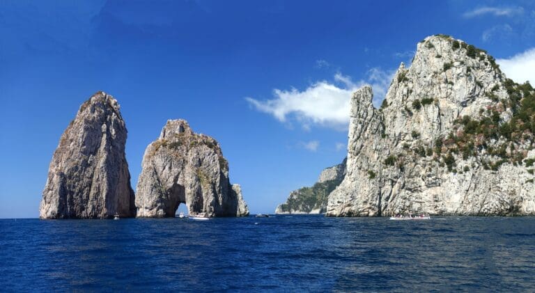 the faraglioni in capri