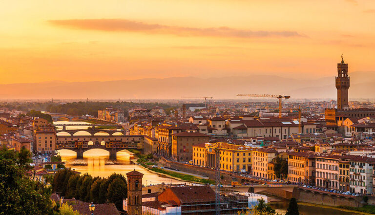Florence Skyline at Twilight