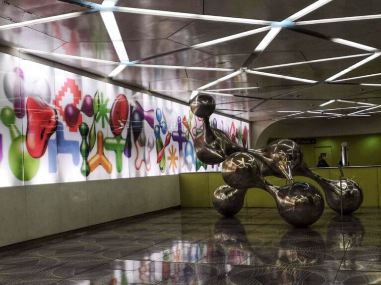 the metro stations in naples are works of art - like universita