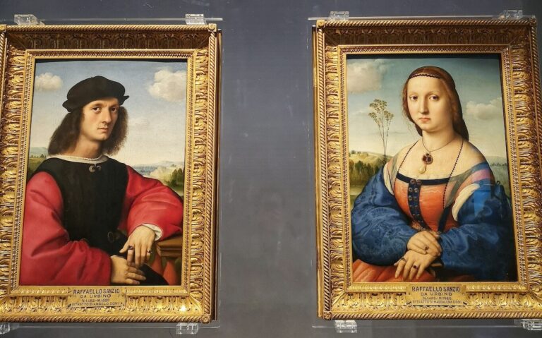Florence Uffizi Raphael Portraits