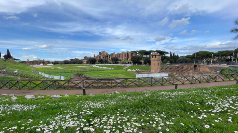 the circus maximus in rome, which held ancient chariot races