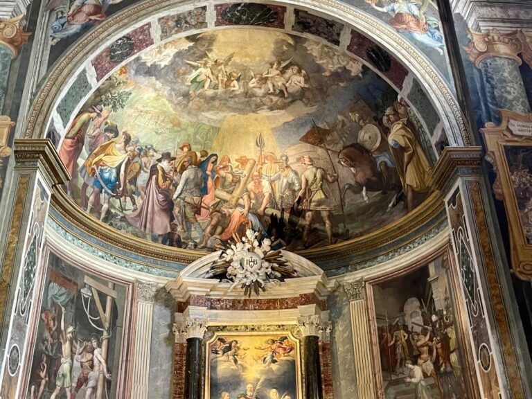 the apse of san vitale in rome