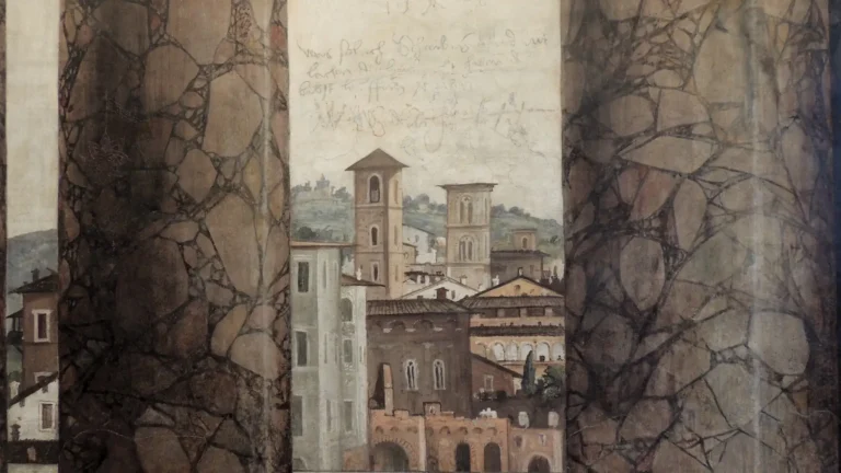 lutheran graffiti in the villa farnesina