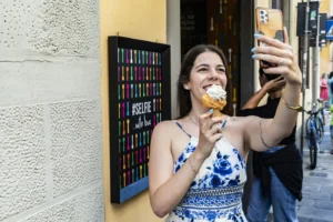 enjoy an artisan gelato in florence